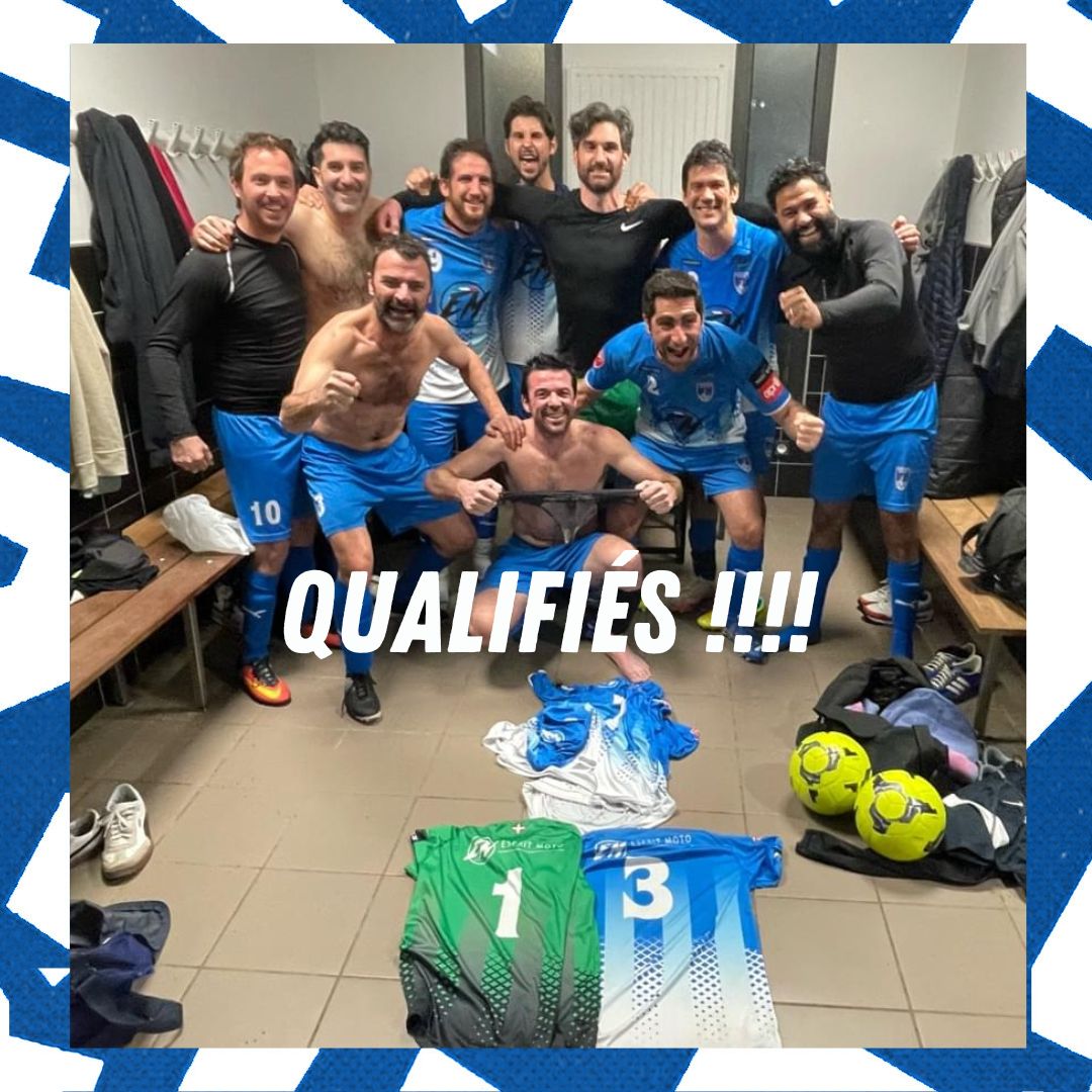 🏆 Zorionak à nos Vétérans 🔵⚪
Le groupe de coachs Sylvain et Aurélien se qualifie pour les demi-finales de la #coupejouanlong 
💬 "Victoire importante ce (merecredi) soir face une belle équipe du FC LONS (1-3) dans un bon esprit.
1-0 à la mi-temps pour les locaux.
2eme mi-termps plus à notre avantage avec un pressing plus haut et un jeu plus ambitieux qui permettent d’inscrire 3 buts par Jean-phi, Xabut et Brice.
En route pour Etxerruti 2026 !!! 💪"
#AupaHiriburu #GrandirEnsemble